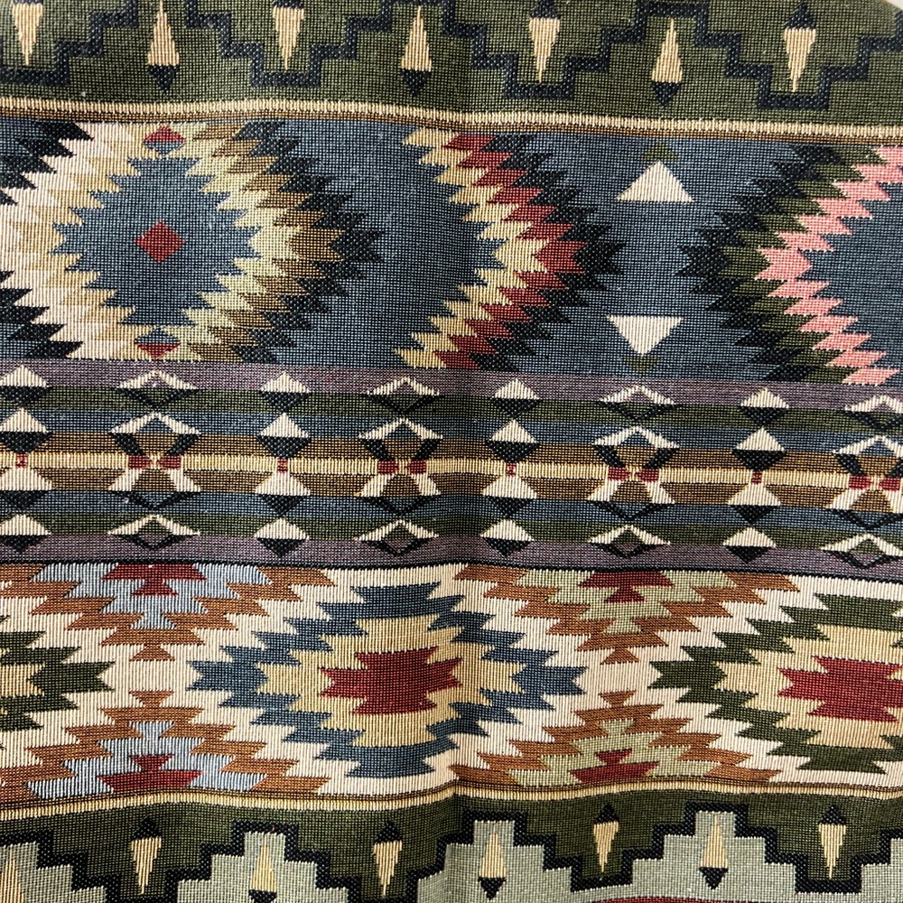 Patterned Southwestern Vest - Multi-Color - Picture 6 of 7